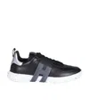 Hogan H590 Low-top Sneakers In Black
