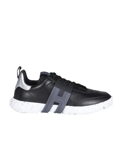 Hogan H590 Low-top Sneakers In Black