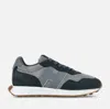 Hogan Men's H601 Leather Sneakers In Black
