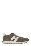 Hogan "h601" Sneakers Featuring H-shaped Studs In Gray