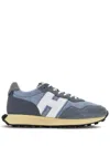 Hogan H601 Sneakers Contrast Panel In Blue