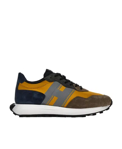 Hogan H601 Low-top Sneakers In Black