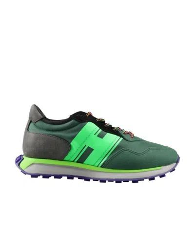 Hogan H601 Low-top Sneakers In Green