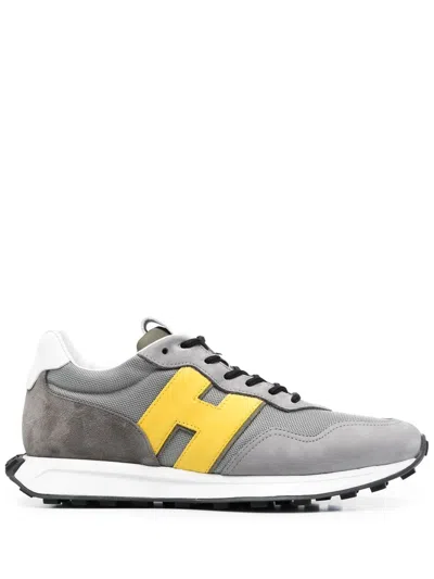 Hogan H601 Low-top Sneakers In Grigio