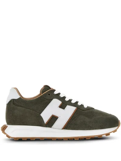 Hogan H601 Low-top Sneakers In Green