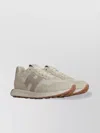 Hogan 'h602' Leather Sneakers Featuring Suede Panels