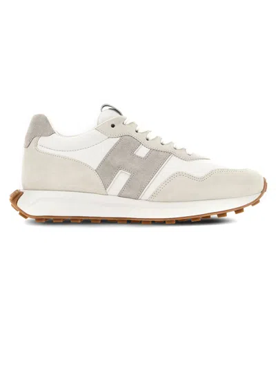 HOGAN H602 WHITE LEATHER SNEAKERS