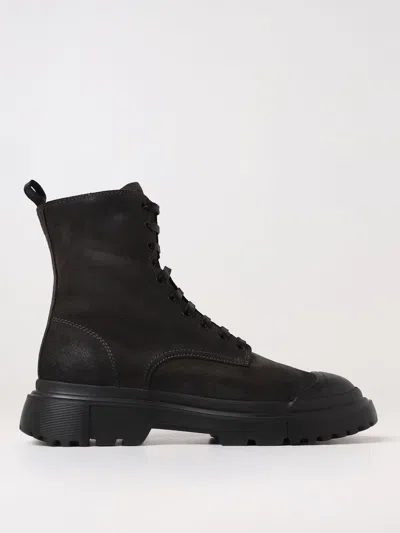 Hogan Boots  Men In Charcoal