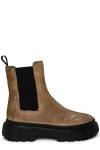 Hogan Beige Women's Boots For The 2024 Fall/winter Season