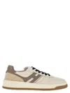 Hogan H630 - Leather Trainers With H On The Side In White