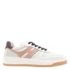 Hogan Multicolor Leather H630 Sneakers In Neutral