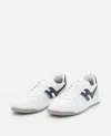 Hogan H630 Logo-patch Low-top Sneakers In White