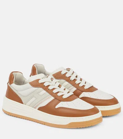 HOGAN H630 LEATHER SNEAKERS