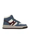 Hogan H630 Panelled High-top Sneakers In Multicolor