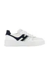 Hogan White Leather H630 Sneakers In White