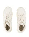 Hogan H630 Sneakers -  - Cream - Denim In Beige