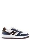 Hogan Two-tone Leather H630 Sneakers In Multi
