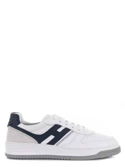 Hogan H630 Sneakers In Bianco/blu