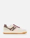 Hogan H630 Leather Sneakers In Ivory