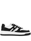Hogan H630 Sneakers With Rubber Sole And Perforated Detailing In Multi