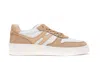 Hogan Logo-embellished Leather Sneakers In White