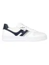 Hogan H630 Sole Sneakers With Leather In White