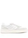 Hogan H630 Two-tone Sneakers In White