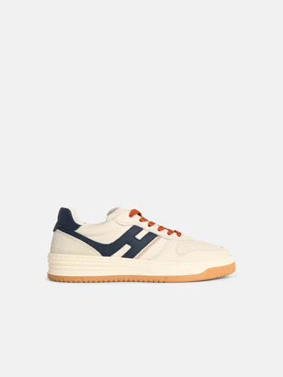 Hogan 'h630' White Leather Sneakers