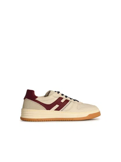 Hogan 'h630' White Leather Sneakers
