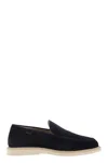 Hogan Logo-patch Suede Loafers
