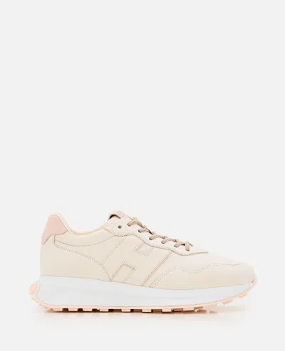 Hogan H641 Laced H Patch In Beige