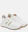 Hogan Smooth Leather Sneakers In White