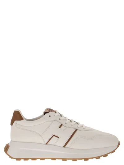 Hogan H641 - Leather Trainers In White