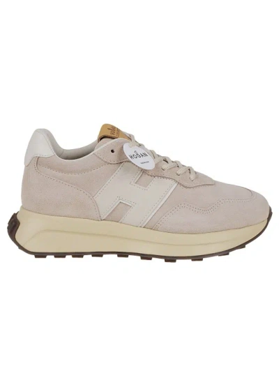 Hogan H641 Nappa Leather Sneakers In White