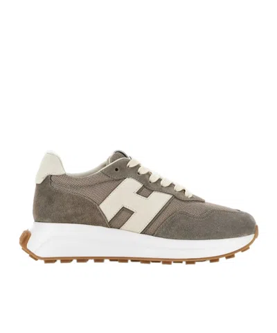 HOGAN HOGAN H641 MESH PANELLED SNEAKERS