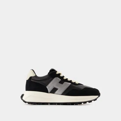 HOGAN SNEAKERS H641 - HOGAN - CUIR - NOIR
