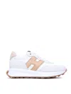 Hogan H641 H Patch Sneakers In Blanco