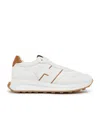 Hogan Smooth Leather Sneakers In White