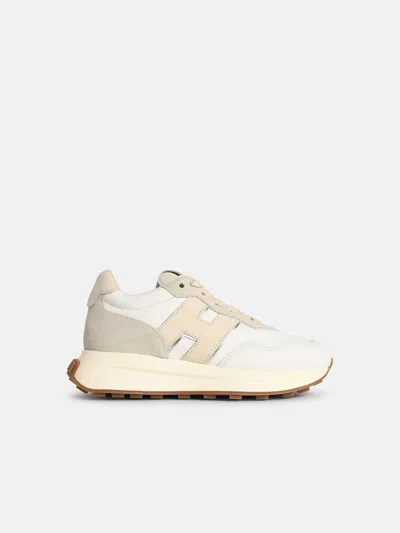 Hogan 'h641' White Leather Sneakers
