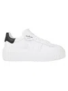 Hogan H645 Leather Sneakers In White