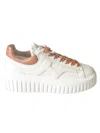 Hogan H645 Platform Sneakers In White