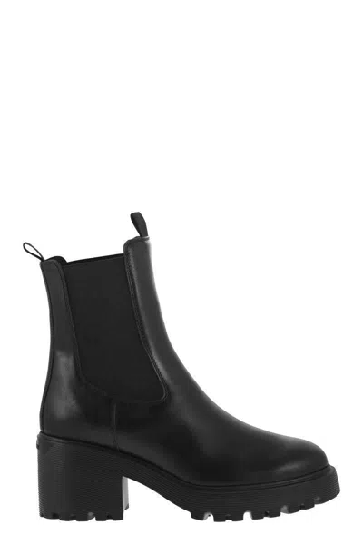 Hogan H649 - Leather Chelsea Boot