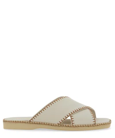 Hogan H660 Sandals In White