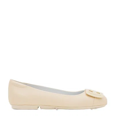HOGAN HOGAN H661 LOGO PLAQUE BALLERINAS