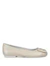 Hogan H661 Patent Leather Ballerinas Shoes