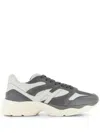 Hogan Men's H665 Leather Sneakers In Multicolor