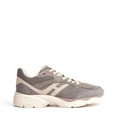 Hogan H665 Running Suede Dove Grey
