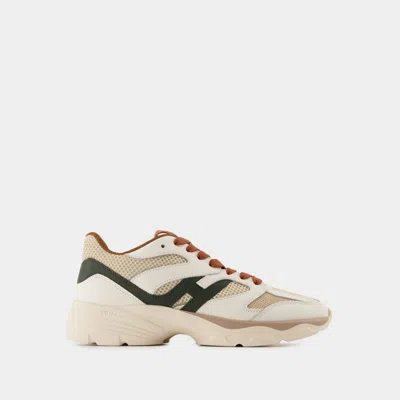 HOGAN SNEAKERS H665 - HOGAN - CUIR - MARRON