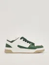 Hogan H667 Low-top Sneakers In Bianco-verde