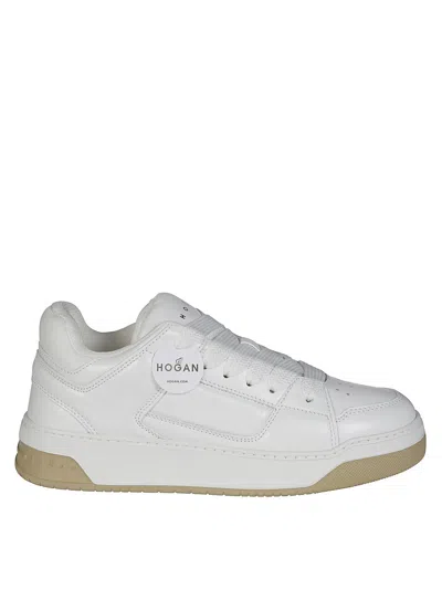 Hogan H667 Allacciato Sneakers In White